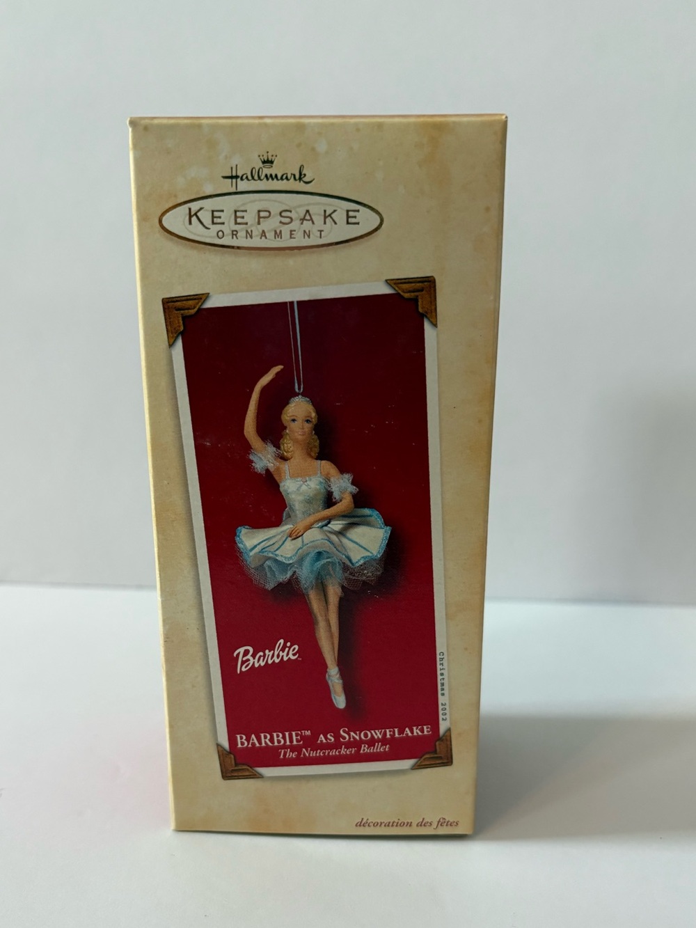 2002 Hallmark Keepsake Barbie as Snowflake Ornament